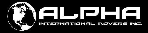 Alpha International Movers logo 1