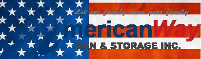American Way Van & Storage logo 1