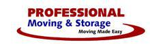 Professional Moving & Storage logo 1