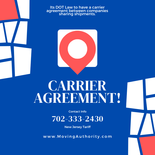 Carrier Agreements for Movers