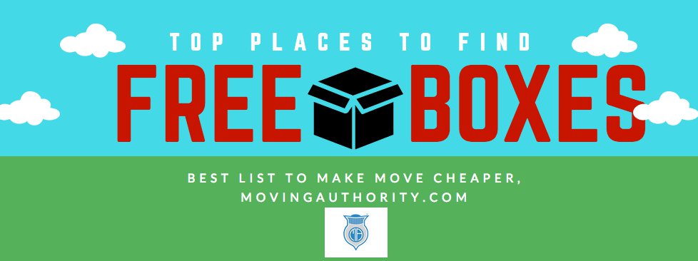 List of places to find free moving boxes