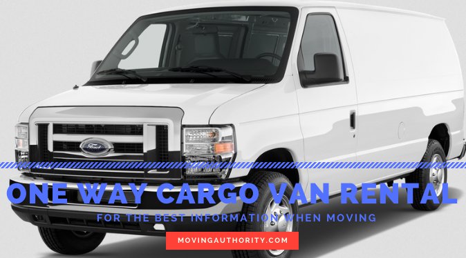 One Way Cargo Van Rental | Moving With 