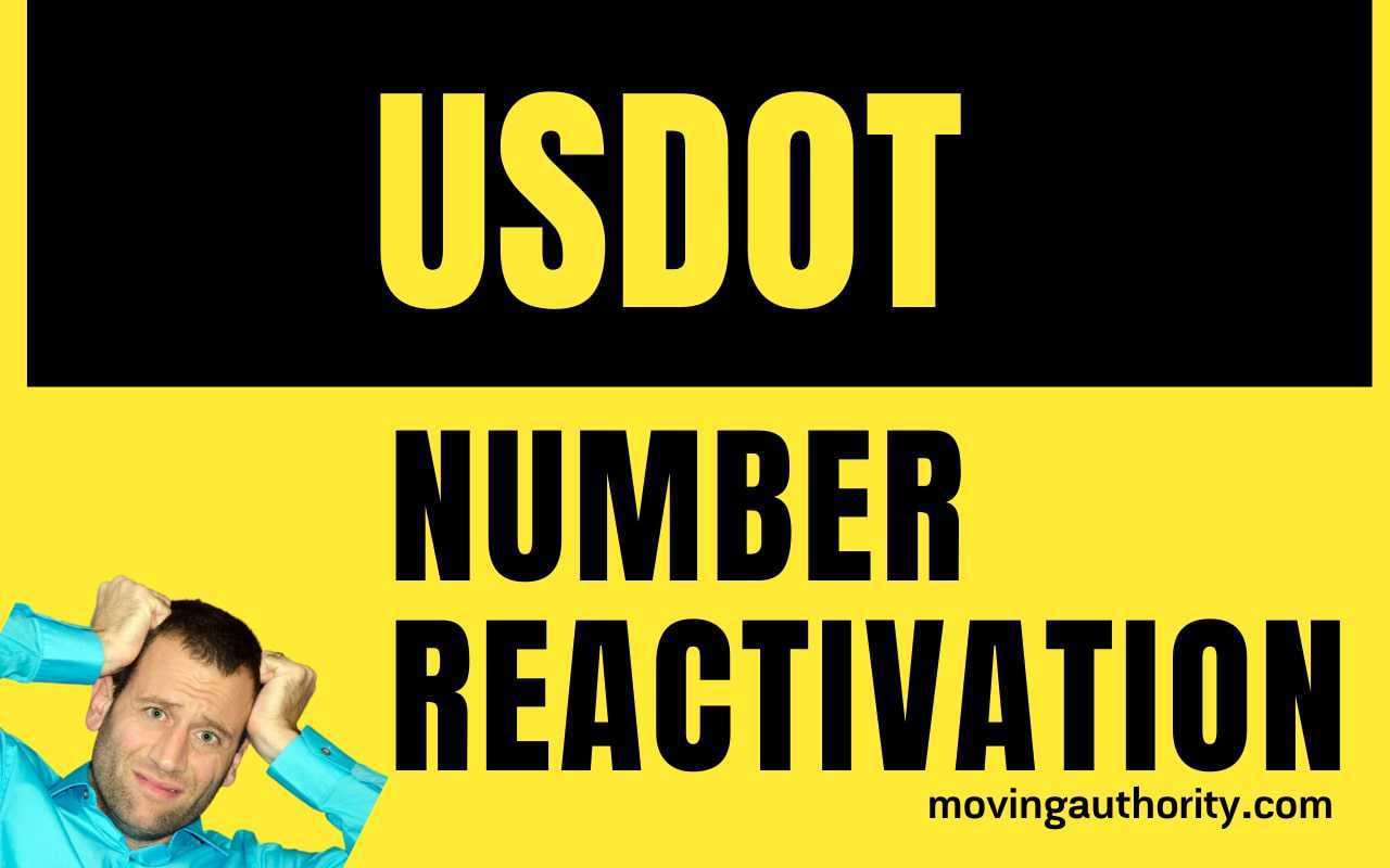 USDOT Number Reactivation $585 product image reference 2